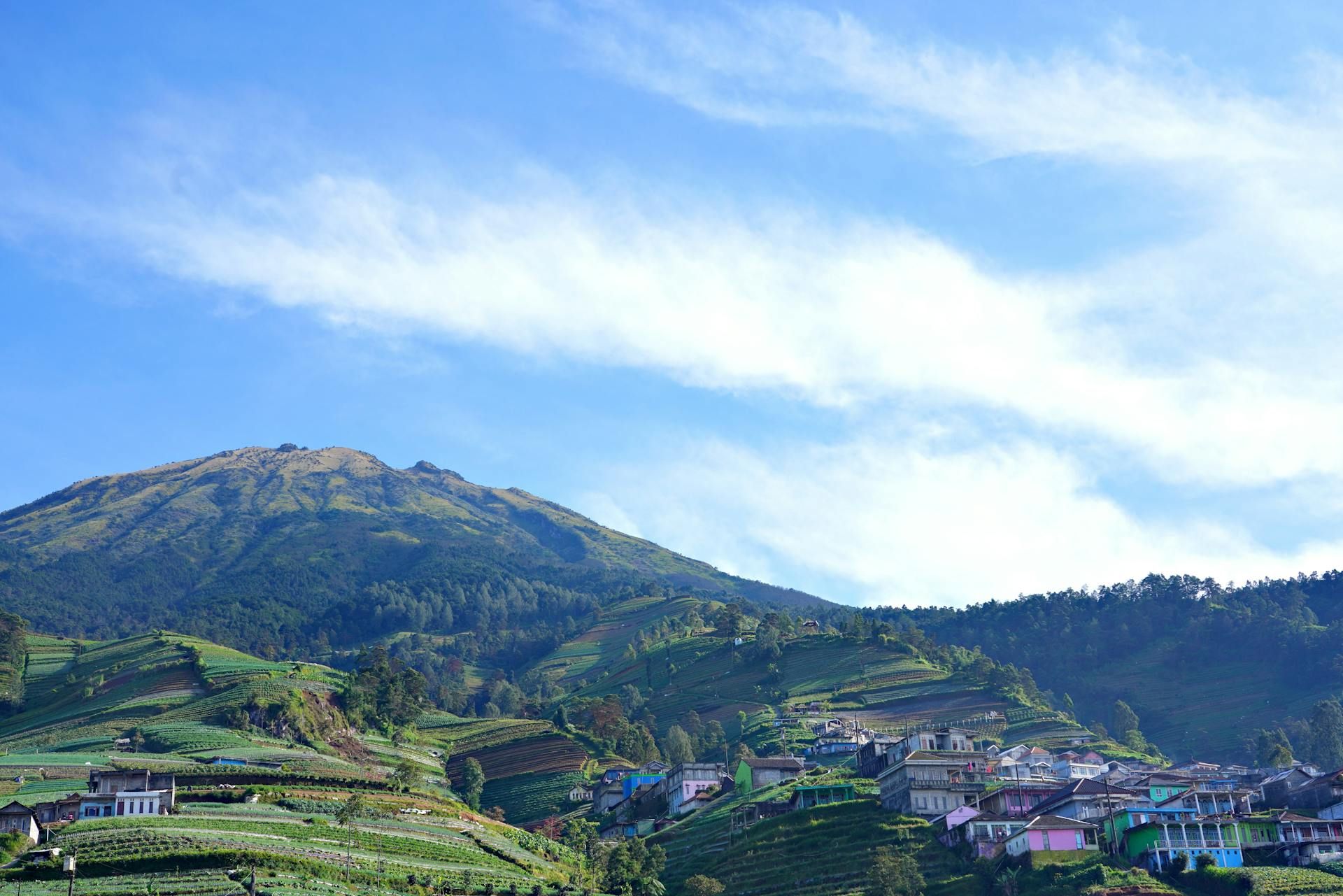 Dieng Plateau Background
